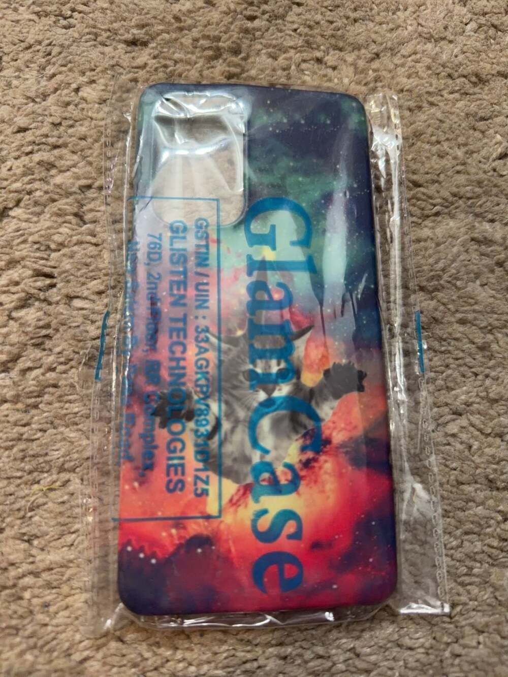 GlamCase Galaxy Cat Space Phone Case for Samsung A53 5G